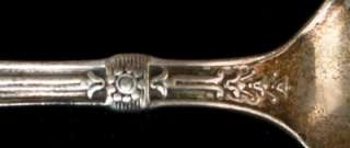 Antique ARABESQUE Whiting Sterling Demitasse Spoons  