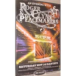 Roger Clyne and The Peacemakers Poster   Concert Flyer  