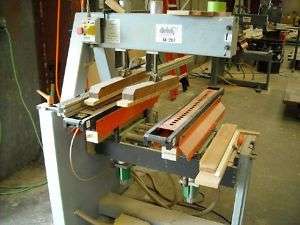 Detel Double Row Line bore Used Woodworking Machines  