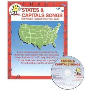  States and Capitals Songs [Audio CD] Larry Troxel Books