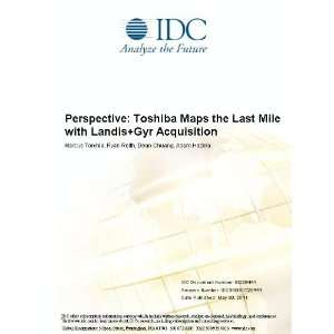  Perspective Toshiba Maps the Last Mile with Landis+Gyr 