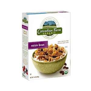 Cascadian Farm Raisin Bran Cereal, 14 oz Grocery & Gourmet Food