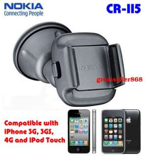 Nokia CR 115 Universal Car Mount N8 N97 X6 N900 GPS PDA  