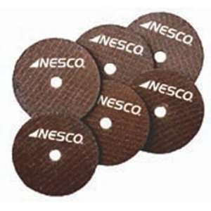 NESCO (NP41203) 3 x 1/16 x 3/8 A36 Cutoff Wheels, long lasting high 