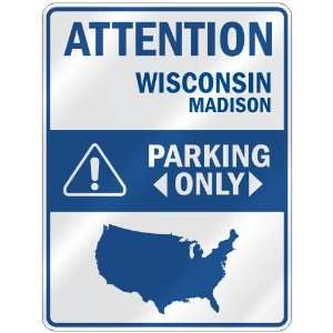   PARKING ONLY  PARKING SIGN USA CITY WISCONSIN