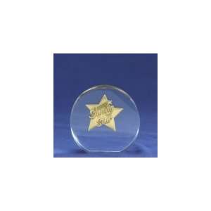  Embedded Medallion Trophy   Shining Star