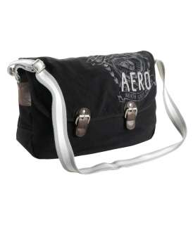 AEROPOSTALE AERO Messenger Shoulder Bag Canvas School Books laptop 