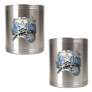  Orlando Magic NBA 2pc Stainless Steel Can Holder Set 