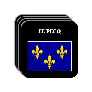  Ile de France   LE PECQ Set of 4 Mini Mousepad Coasters 