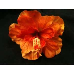   Orange) Real Look Large Tropical Hibiscus Hair Clip.: Everything Else