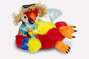 Cuddle Barn Mills Animated Parrot Laid Back Louie Singing Dont Worry 