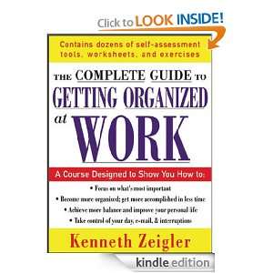 Getting Organized at Work (The McGraw Hill Professional Education 