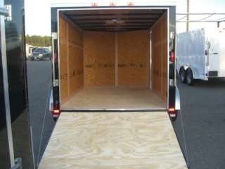  plus 2ft v 14ft inside enclosed 2 bike cargo motorcycle atv trailer 