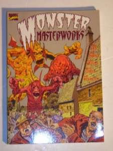 Marvel Comics Monster Masterworks Trade Paperback Book Horror Lee 