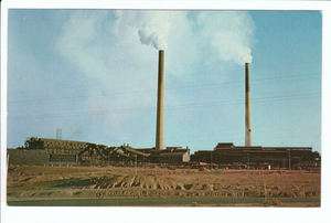   Copper Smelter Mine Arizona Old Postcard Bisbee Douglas AZ Vintage