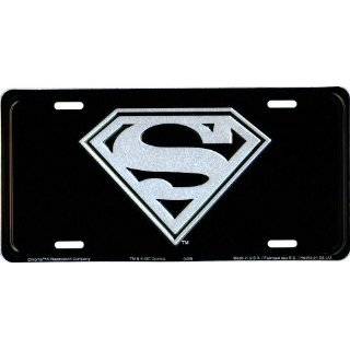  Superman License Plate Frame Automotive