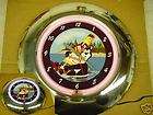 hamm s bear holding beer 12 neon clock color changing