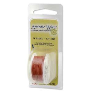  Artistic Wire 26 Gauge Orange Wire, 15 Yards Arts, Crafts 
