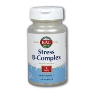  Stress B Complex ( with Vitamin C ) 50 Tablets Kal Health 
