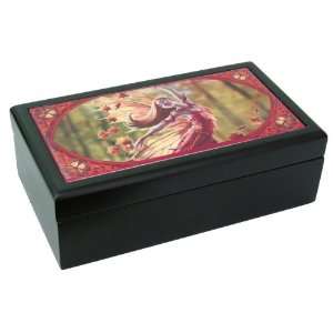   Autumn Fairy Large Tile Trinket Box 99052 by ACK: Home & Kitchen