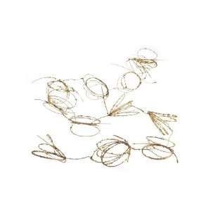   Artificial Gold Glittered Loop Christmas Garland 5 Home & Kitchen