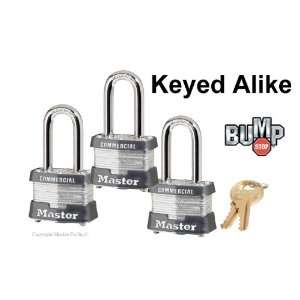  Master Lock   Keyed Alike Locks 3NKALF 3 BUMP Automotive