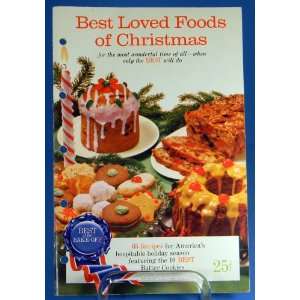  Best Loved Foods of Christmas: Pillsbury: Books