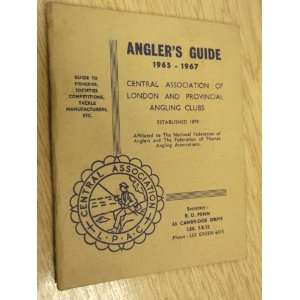  Anglers Guide 1965 1967 Central Association of London 
