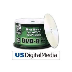   DVD R Everest/p 55 Silver Thermal Hub Printable 16x Electronics