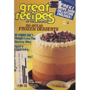 Great Recipes of the World Aug Sep 1983 Vol.III No.4