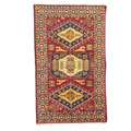 Indo Kazak Hand knotted Red/Gray Rug (3 x 5) Today $ 