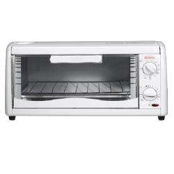 Sunbeam 6198 White 4 slice Toaster Oven  