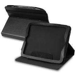 Black Leather Case for HP TouchPad  