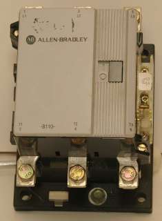 ALLEN BRADLEY 100 B110N*3 110 amp CONTACTOR 120 V Coil  