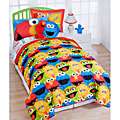 Sesame Street Chalk Twin size 5 piece Bed in a Bag with Sheet Set