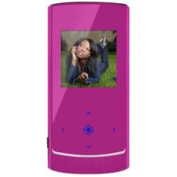 Ematic EM168VID 8 GB Pink Flash Portable Media Player  