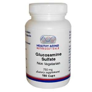   Nutraceuticals Glucosamine Sulfate 750 Mg Non Vegetarian 180 Caps