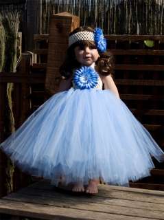 BABY TODDLER TUTU DRESS SKIRT FULL POOFY FLOWER GIRL FAIRY AGE NEWBORN 