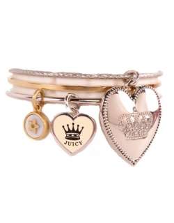 NEW Authentic JUICY COUTURE Crown Heritage Bangles NIB  