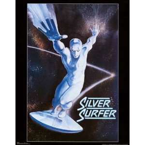  Silver Surfer Stellar Wave Marvel Original 1989 22x28 