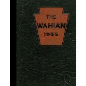 Reprint) 1935 Yearbook Waynesboro Area High School, Waynesboro 
