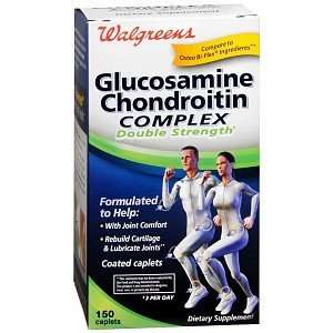  Glucosamine Chondroitin Complex Double Strength Caplets, 150 