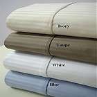 400TC Deep Pocket Fitted Sheet Solid All Size & Color  