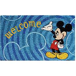 Disneys Mickey Mouse Welcome Doormat 18 x 30  