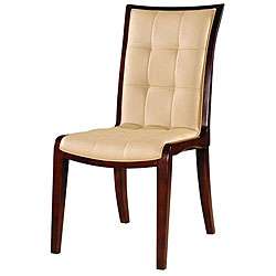 King Leather Dining Chairs (Set of 2)  