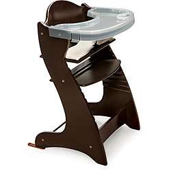 Badger Basket Embassy Wooden High Chair in Espresso  Overstock