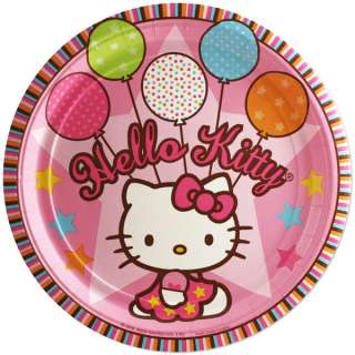 Hello Kitty 7 Cake Plates Party Favor Birthday Dessert  