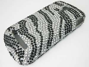   DIAMOND ZEBRA HARD PHONE COVER CASE 4 LG QUANTUM C900 AT&T  