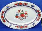 Oval Serving Platter Crown Ming OLD IMARI Rust Blue A+