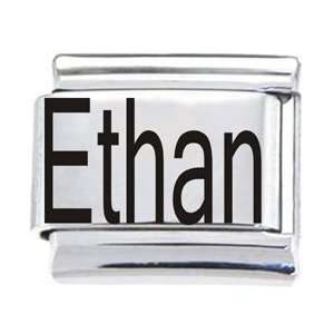  Body Candy Italian Charms Laser Nameplate   Ethan Jewelry